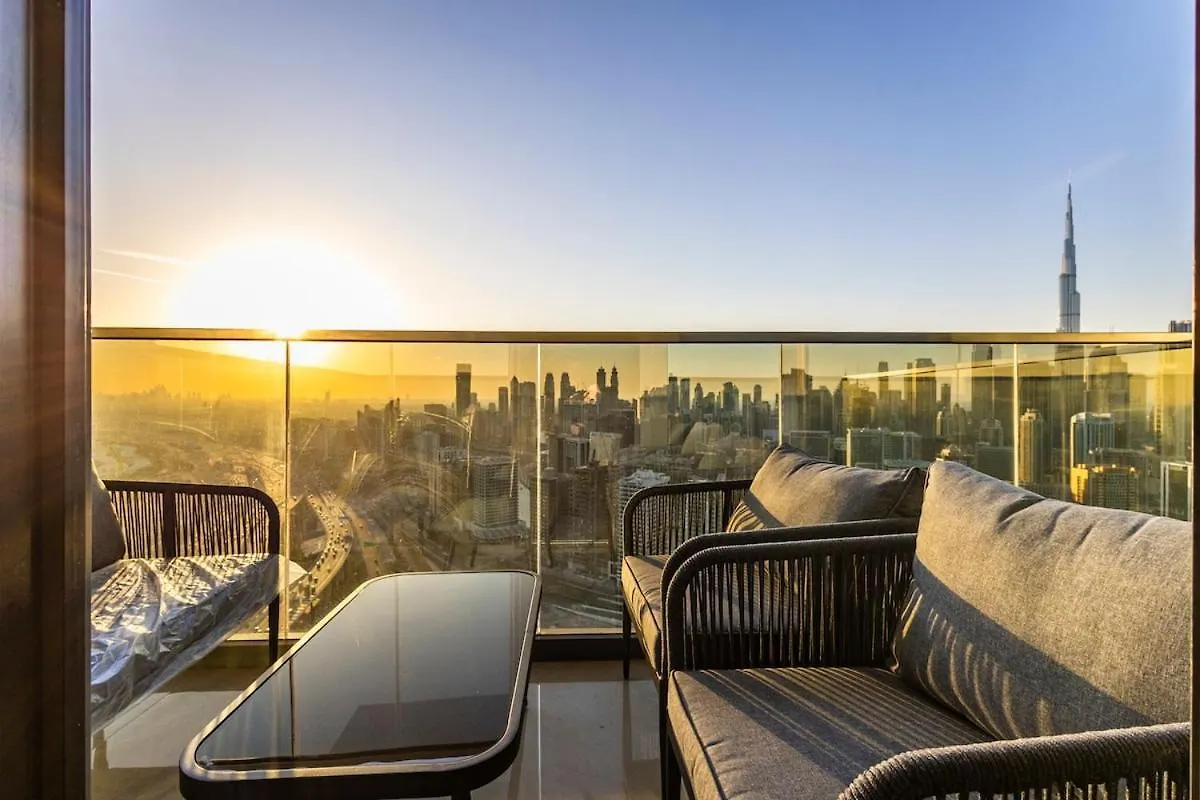 Luxurious Apt 2Br Stunning Full Burj Khalifa View Dubaj Apartmán