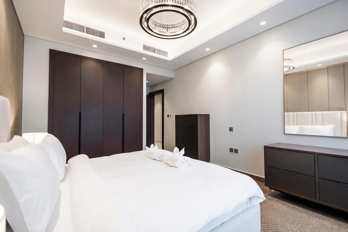 Luxurious Apt 2Br Stunning Full Burj Khalifa View Dubaj